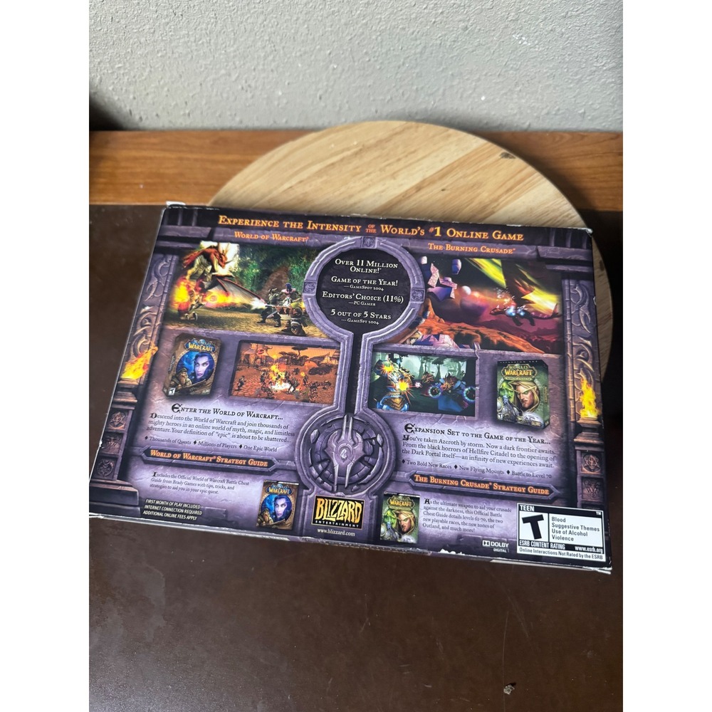 World of Warcraft Battle Chest‎ + Burning Crusade PC Game Strategy Guide